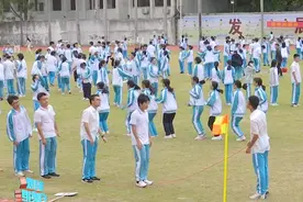花样大课间操 让学生玩出新花样 | 2021年“奔跑吧·少年”儿童青少年主题健身活动（海南站）图片