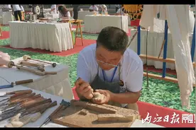 民间手艺人技能大赛上，内江非遗大展魅力图片