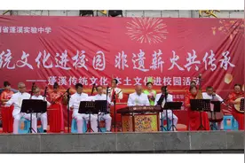 蓬溪教育：传统文化进校园 非遗薪火共传承图片