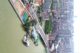 打通西片区环岛路最后关键节点，海珠涌大桥通车图片