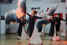 鹿邑县文化馆舞+舞第四期古典舞公益培训图片