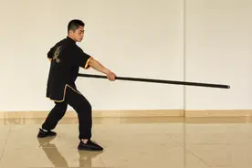 漳州非遗新成员——习艺堂实战单头槌(棍)图片