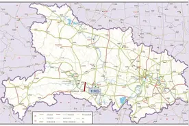 湖北在建的一条高速公路，长180公里，设计时速80公里/小时图片