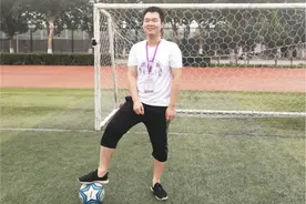 河南高考理科第一名李昊：最喜欢梅西，希望能加入清华足球队图片
