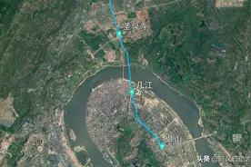 重庆地铁5号线延长线江津圣泉寺至鼎山段来了，跨长江至几江半岛图片