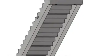 高层建筑楼梯降成本、工期短的最强秘诀——预制折板梁式楼梯图片