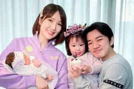 2020年9对明星夫妻生二胎，王祖蓝陈赫岳父命，汪峰老来得子图片