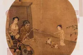 故宫两幅诡异的古画，一幅越看越害怕，一幅把猛虎画成了病猫图片