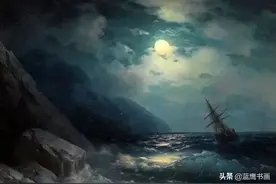 他是海景画画家，把风暴海浪绘到极致，年仅十八岁便云游世界图片