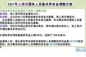 2021年多地上调基础养老金，城乡居民养老保险待遇会年年增长吗？图片