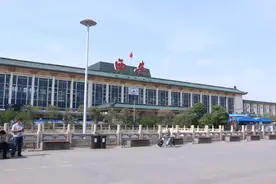 西安火车站，再会了！图片