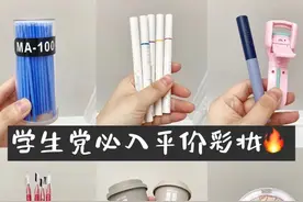 贫民窟女孩福音，均价10元的彩妆合集，学生党快来码！图片