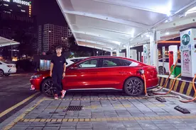 试驾高性能旗舰版比亚迪汉EV电动车深圳周游行纪图片