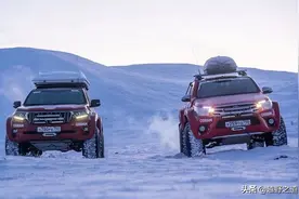 帅到没朋友 在冰岛横行雪原的北极卡车图片