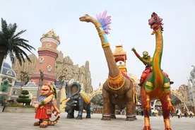 年入几个亿，这家做恐龙生意的游乐园，国内除迪士尼和长隆就他了图片