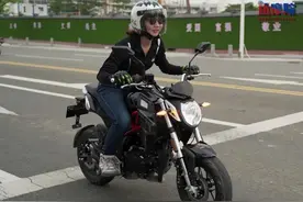 试驾体验 ▏“玩乐小伙伴”宗申MINI街车150R试驾图片
