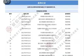 征信报告解读之查询记录（详解）图片