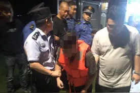 杭州两名失恋男子在大桥相遇，其中一人跳了下去图片