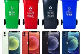 iPhone12的蓝色翻车了！网友：垃圾桶蓝？图片