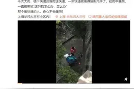 快递员雨中暴哭非快递被盗 因与女友吵架情绪不稳图片