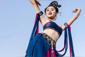 欣赏甘肃最美飞天舞女图片