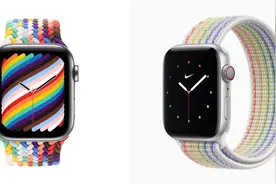 Apple Watch 新款彩虹版表带登场！有编织单圈也有运动型表带图片