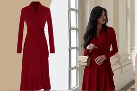 女性参加婚礼穿什么，6组“优雅穿搭”，时髦又甜美图片