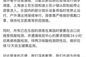 上海迪士尼紧急关闭！亲历者发声、烟花下的核酸检测现场刷屏图片