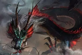 揭秘《山海经》神秘生物：烛九阴图片
