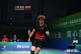 再夺一金！湖北3-0江苏获全运会羽毛球女团冠军图片