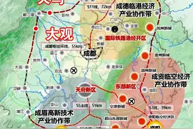 成都最新地铁规划出炉，西控区域变动最大图片