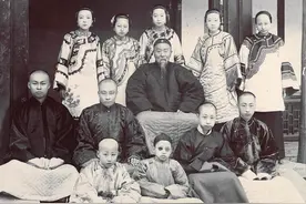 晚清李鸿章家族老照片：三妻四妾美丽惊艳，满堂儿孙成亿万富翁图片