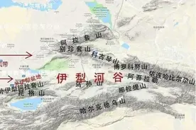 伊犁河谷及外伊犁盆地地缘结构图片