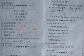 二年级语文单元考，孩子们看图写话不同凡响，果然老师教了就会写图片