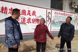 汤阴县城关镇陈孔村顺口溜：村居巡察很必要，村容村貌变美好。斑驳墙体换新颜，幸福指数节节高图片