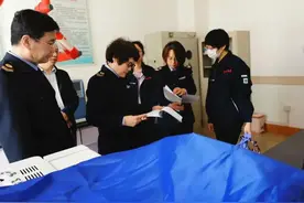 省卫生健康委执法监察局到日照市开展职业卫生监督执法工作调研和职业卫生技术服务机构“双随机”监督检查图片