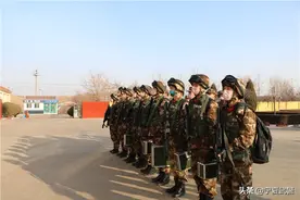 快来看看那些被口罩都难以“阻挡”的冬季大练兵图片