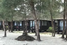 马来西亚美人鱼岛 - 绝美的海景和日落图片