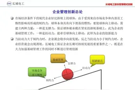 图解某公司管理模式创新实践图片