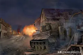 “巨人碰撞”的神话：“潘兴”大战“虎”式坦克的传说与现实图片