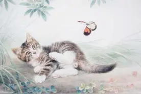 古画中为什么很少出现猫？即便出现，为什么一定要跟蝴蝶在一起？图片