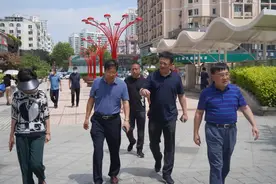 高健督导检查市容环境整治相关问题整改情况图片