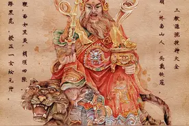 财神爷赵公明的传说图片