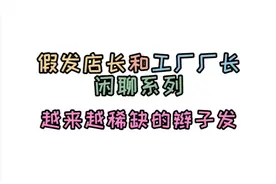 假发店长和假发厂长闲聊系列——越来越稀缺的辫子发图片
