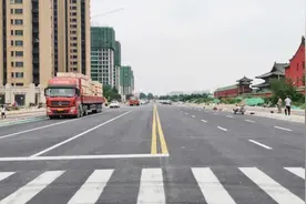 附近居民可由植物园路直接通往小区！石家庄新华区中营街通车试运行图片