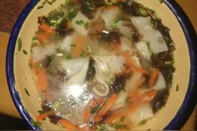 河南人爱吃的酸面叶图片