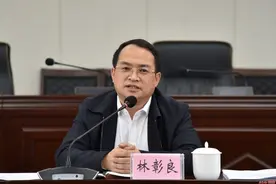 林彰良出席中央、省驻岳单位纪检监察负责人座谈会图片