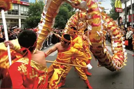 江西南昌非遗展示｜传统舞蹈：青山湖双龙戏珠图片