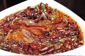 美食推荐：煳辣酸汤肘子、青椒乌鱼片、外婆下酒菜制作方法图片