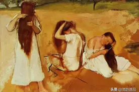 法国印象派画家，埃德加·德加，绘画作品欣赏图片